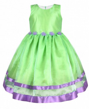 Нарядное платье для девочки Цвет: светло-зелёный
