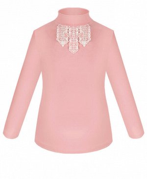 Розовая школьная блузка для девочки Цвет: розовый