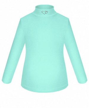 Школьная бирюзовая блузка для девочки Цвет: ментол
