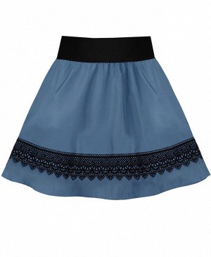 Школьная юбка для девочек Цвет: голубой