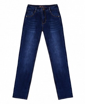 Брюки синие джинсовые для девочки Цвет: синий