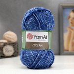 Пряжа &quot;Ocean&quot; 20% шерсть, 80% акрил 180м/100гр (113 василёк)