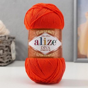 Alize Пряжа &quot;Diva stretch&quot; 92% микрофибра, 8% эластан 400м/100гр (37)