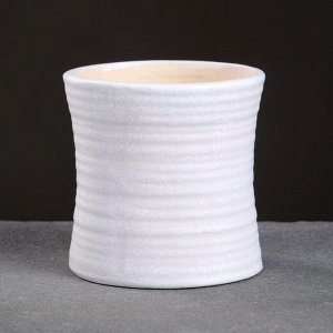 Кашпо керамическое "Цилиндр" 7,5*7,5см
