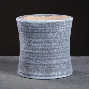 Кашпо керамическое "Цилиндр" 7,5*7,5см