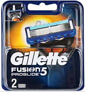 GILLETTE® FUSION ProGlide Сменные кассеты для бритья 2шт