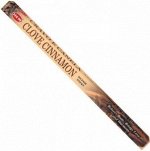 Благовония HEM, четырехгранники, Clove Cinnamon ГВОЗДИКА - КОРИЦА