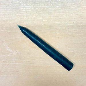Свеча восковая желтая, 15*1,9 см (более 5 ч)