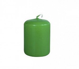 Свеча пеньковая 40х50, зелёная