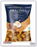 Конфеты из молочного шоколада с кремовой начинкой каппучино, Maitre Truffout 125 г