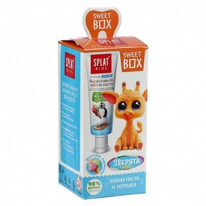 Набор Splat SweetBox: зубная паста, 20 мл + игрушка, со вкусом фруктового мороженого