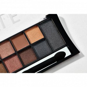 Тени для век TF Style Palette Eyeshadow 12 оттенков, тон 901C золотой смоки