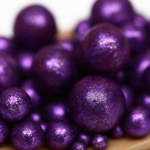Драже зерновое в глазури «Блеск» фиолетовый, 50 г