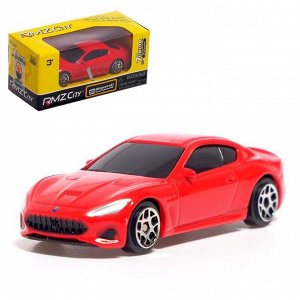 Машина металлическая Maserati GranTurismo, масштаб 1:64, цвет красный