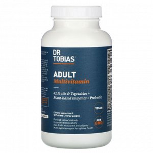 Dr. Tobias, мультивитамины для взрослых, 90 таблеток