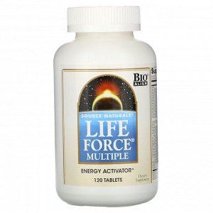 Source Naturals, Life Force Multiple, 120 таблеток