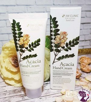 3W CLINIC Крем для рук Moisrurzing Hand Cream [Acacia], 100 мл