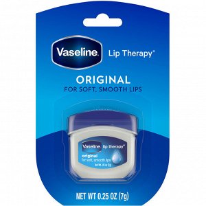 Vaseline, Бальзам для губ Lip Therapy, «Оригинальный», 7 г