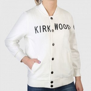 Белый женский джемпер Kirkwood на пуговицах – эффектна вещь из линейки Smart Casual №852