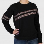 Брендовый женский реглан Cotton on – асимметричные Animal-акценты №134