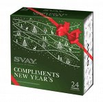 Чай SVAY &#039;Compliments New Year&#039; 24 пирамидки 1 уп