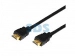 Шнур HDMI - HDMI, длина 1,5 метра, (GOLD) (PE пакет) PROconnect 17-6203-8