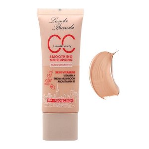 Тональный цветокорректирующий СС-крем с UV-защитой "Smoothing & Moisturizing" Landa Branda 40мл., шт
