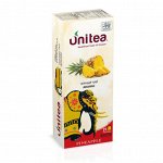 Чай UNITEA пакет. черный 25*2г  АНАНАС