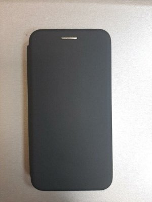Чехол книжка Samsung J260F J2 Core 2019 Flip SoftTouch (черный)