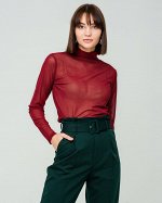 Водолазка-гольф из сетки 457.9