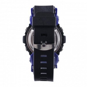 Часы наручные электронные Shunway S-706A, d=4.5 см, синие
