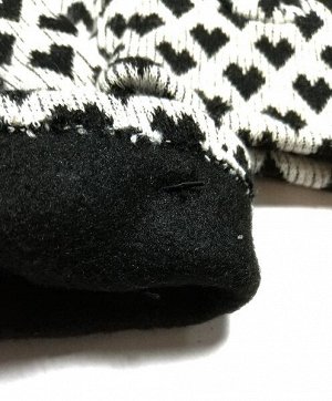 Перчатки подростковые тканевые с начёсом "Tianshi"