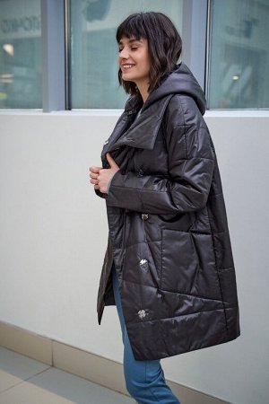 Пальто женское  черный