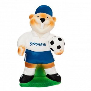 Резиновая игрушка «Бобер-футболист» СИ-835