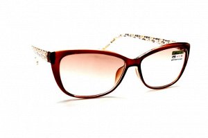 Готовые очки c - 2064 m1 коричневый тонировка