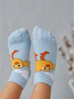 Носки детские &quot;цыпленок с облаками&quot;