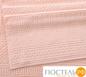 СксПр5090550 Саксония персик 50*90 махровое полотенце Г/К 550 г