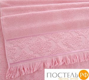 ТскРз7014050 Тоскана розовый 70*140 махровое полотенце Г/К 500 г