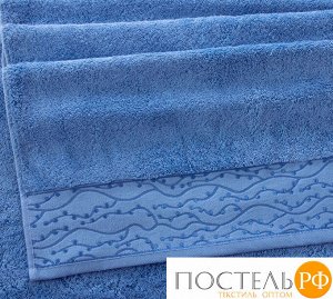 АовНг7014050 Айова небесно-голубой 70*140 махровое полотенце Г/К 500 г Махровые изделия Comfort Life