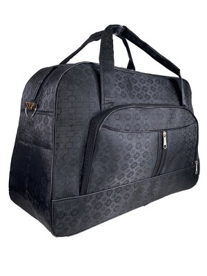 Женская дорожная сумка из текстиля с принтом, цвет тёмно-серый