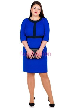 Платье БР Donna Василек+темно-синий
