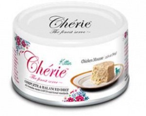 Pettric Cherie Complete Balanced Diet влажный корм для котят Мусс из курицы 80гр