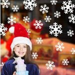 Новогодняя наклейка &quot;Снежинки&quot; 27*34см