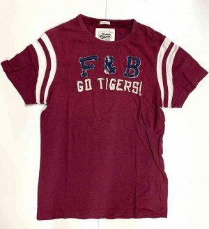 Классная мужская футболка с девизом Go Tigers! №6990