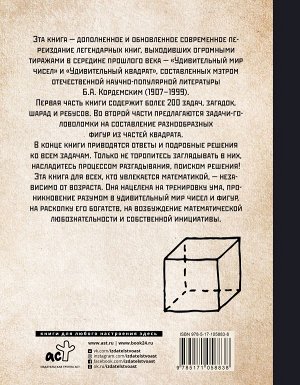 Кордемский Б.А. Удивительный мир чисел и фигур. Задачи, загадки, головоломки, ребусы и игры с математическим содержанием