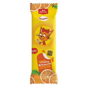 469 Эскимо плмб с ванилью в апельсиновой желейной оболочке. Мдж 15% 80г (Три кота) 1/36 Свитлогорье
