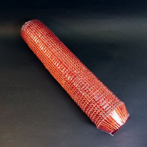 Капсулы бумажные Красные металлик 50*35 мм, 1000 шт
