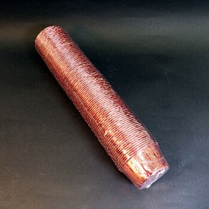 Капсулы с бортиком 100 шт, Polca Dot Розовый металлик 50*40 мм