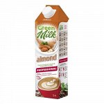 Professional Green Milk Almond Миндальный напиток на рисовой основе 1л ( 1/12)