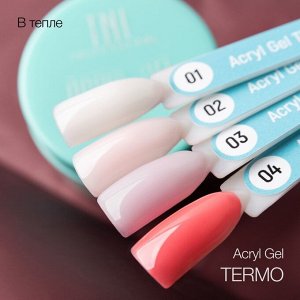 Acryl Gel TNL Thermo №01 малиновый/белый (18 мл.)